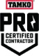Tamko Pro Certified Contractor logo.